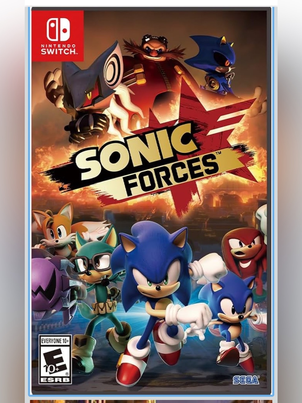 SONIC FORCES Nintendo Switch game